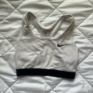 Nike Women's White Sports Bra